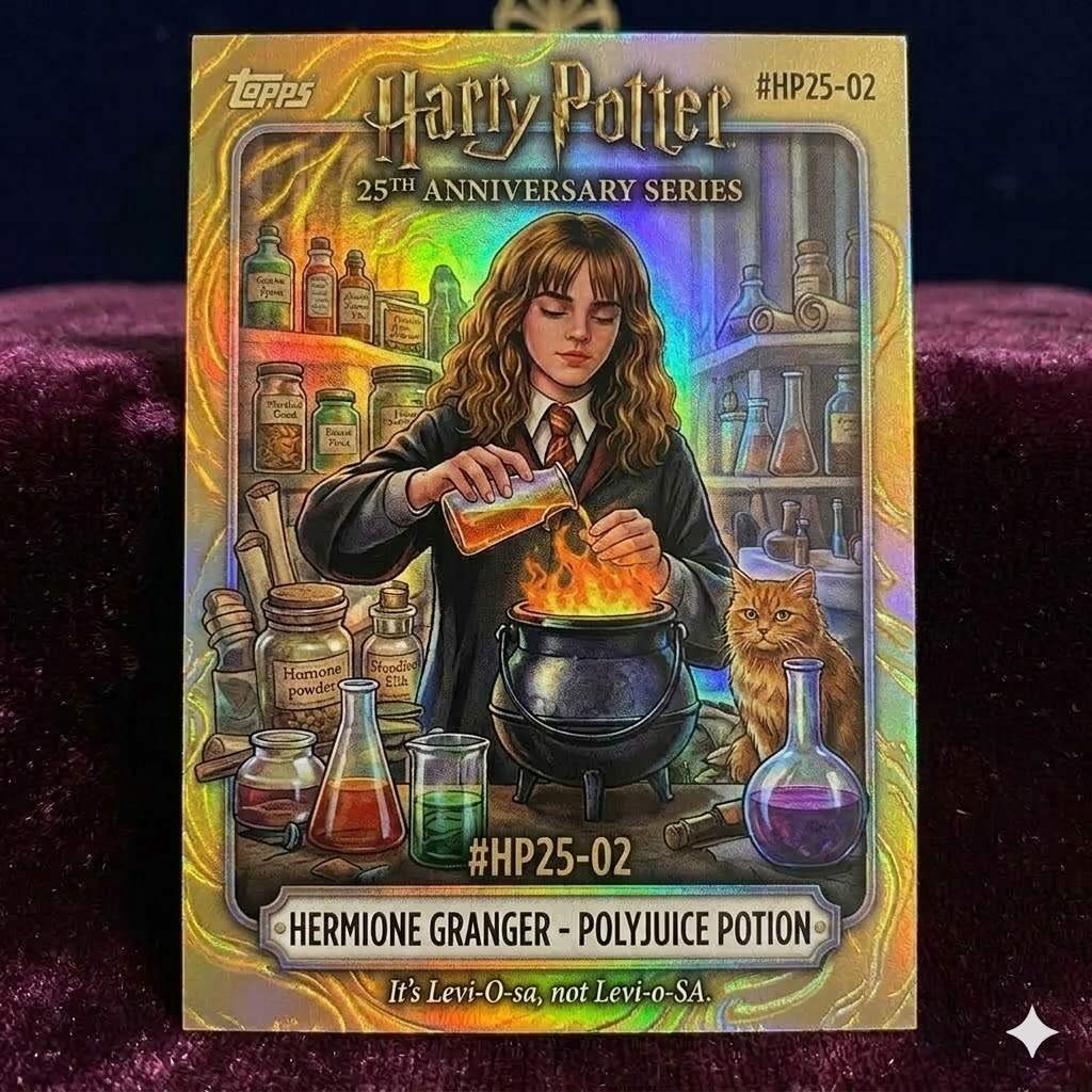 ✨Harry Potter 25th Anniversary Topps Card Set | Magic Collectible🧙