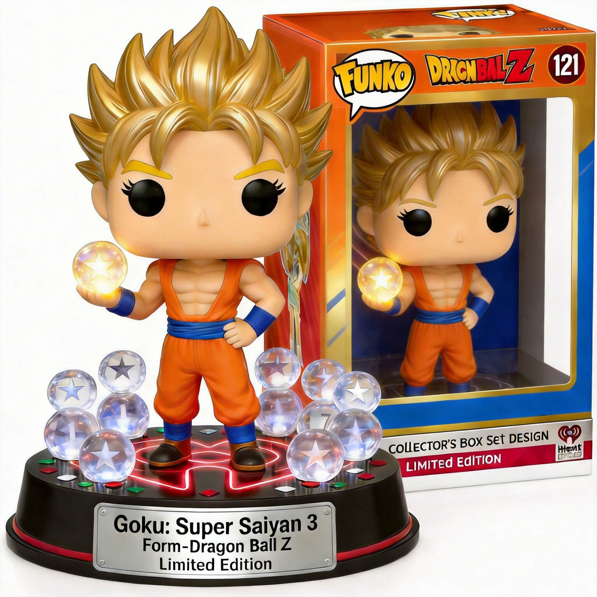 Goku: Super Saiyan 3 Form - Dragon Ball Z Limited Edition Funko POP！