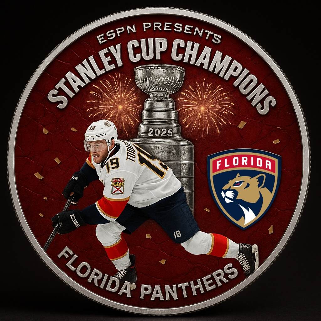 🎉Florida Panthers 2025 Championship Coin!