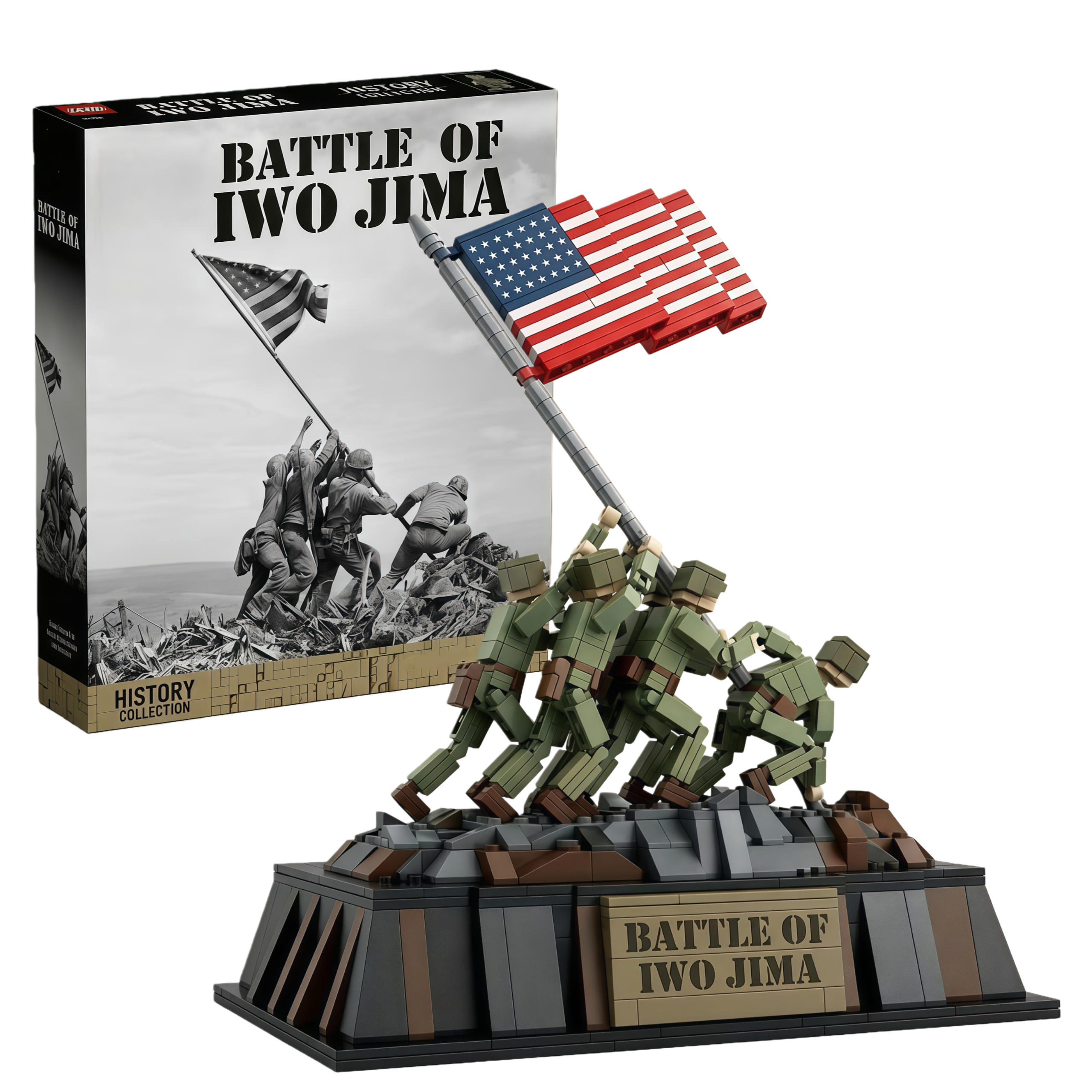Battle of Iwo Jima Collector Brick Set