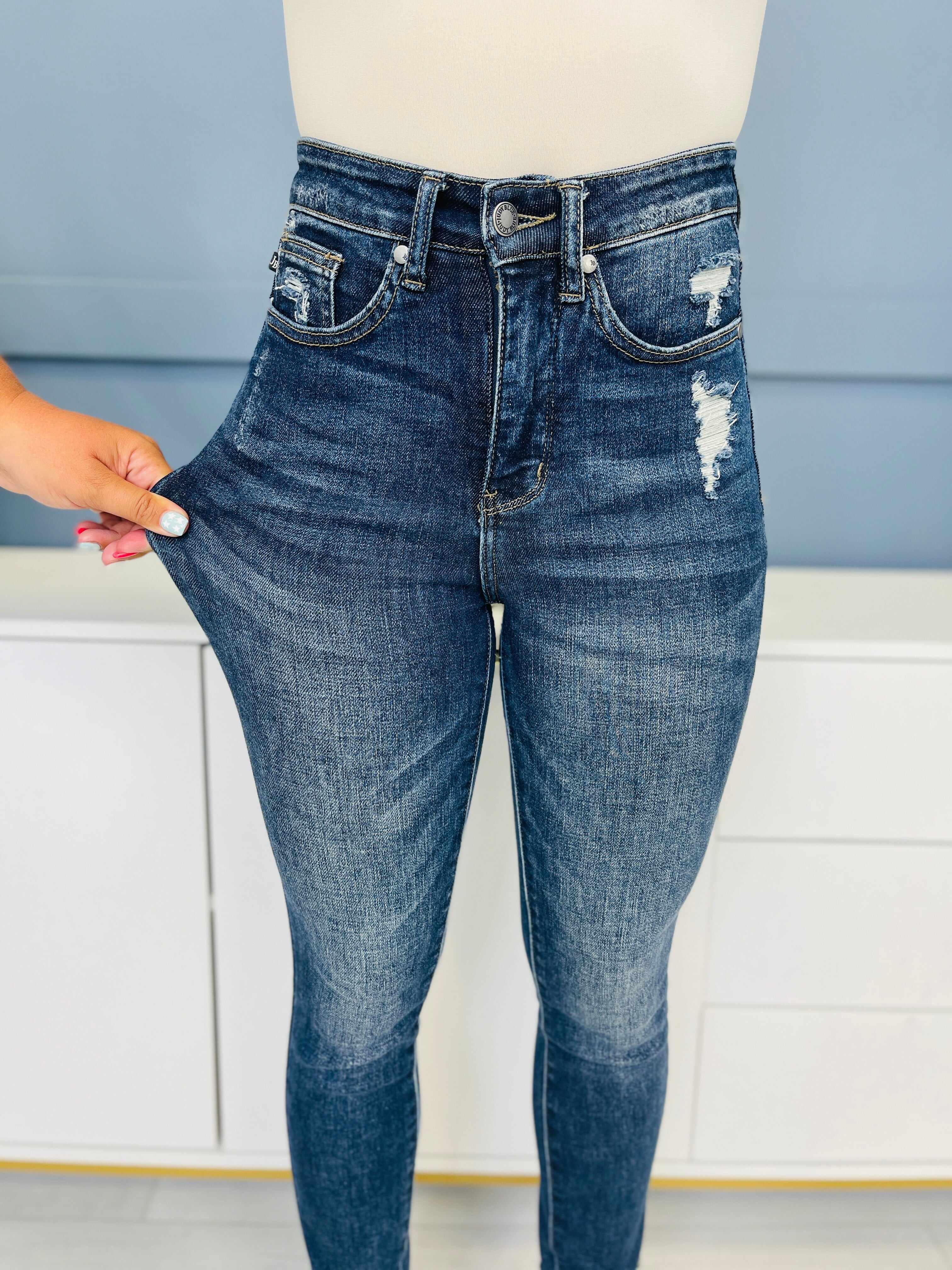 MARKDOWNS! PLUS/REG Who's In Control Tummy Control Skinny Jeans Restock!