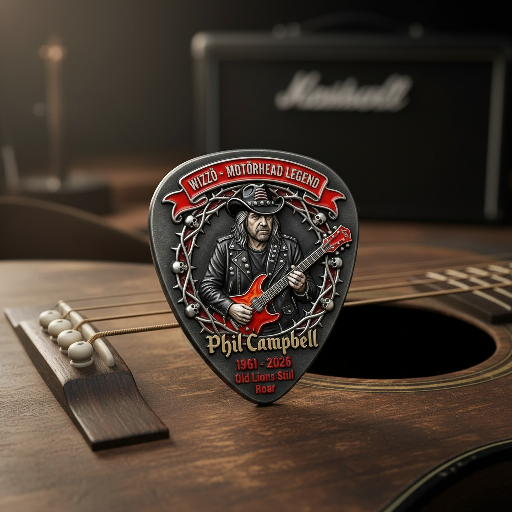 Phil Campbell Commemorative Guitar Pick
