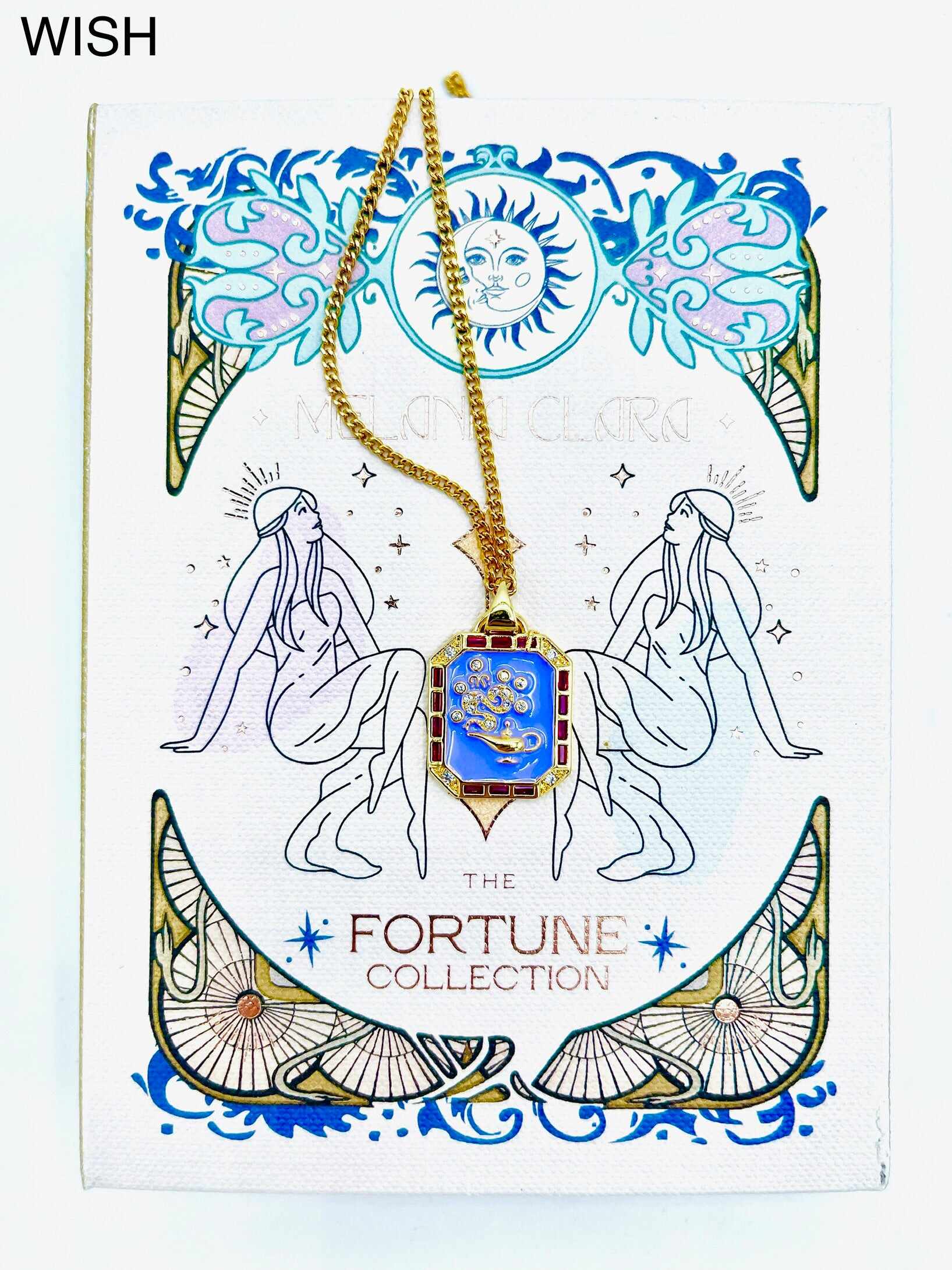 Melania Clara Fantasy Gold Necklace-MULTIPLE STYLES!