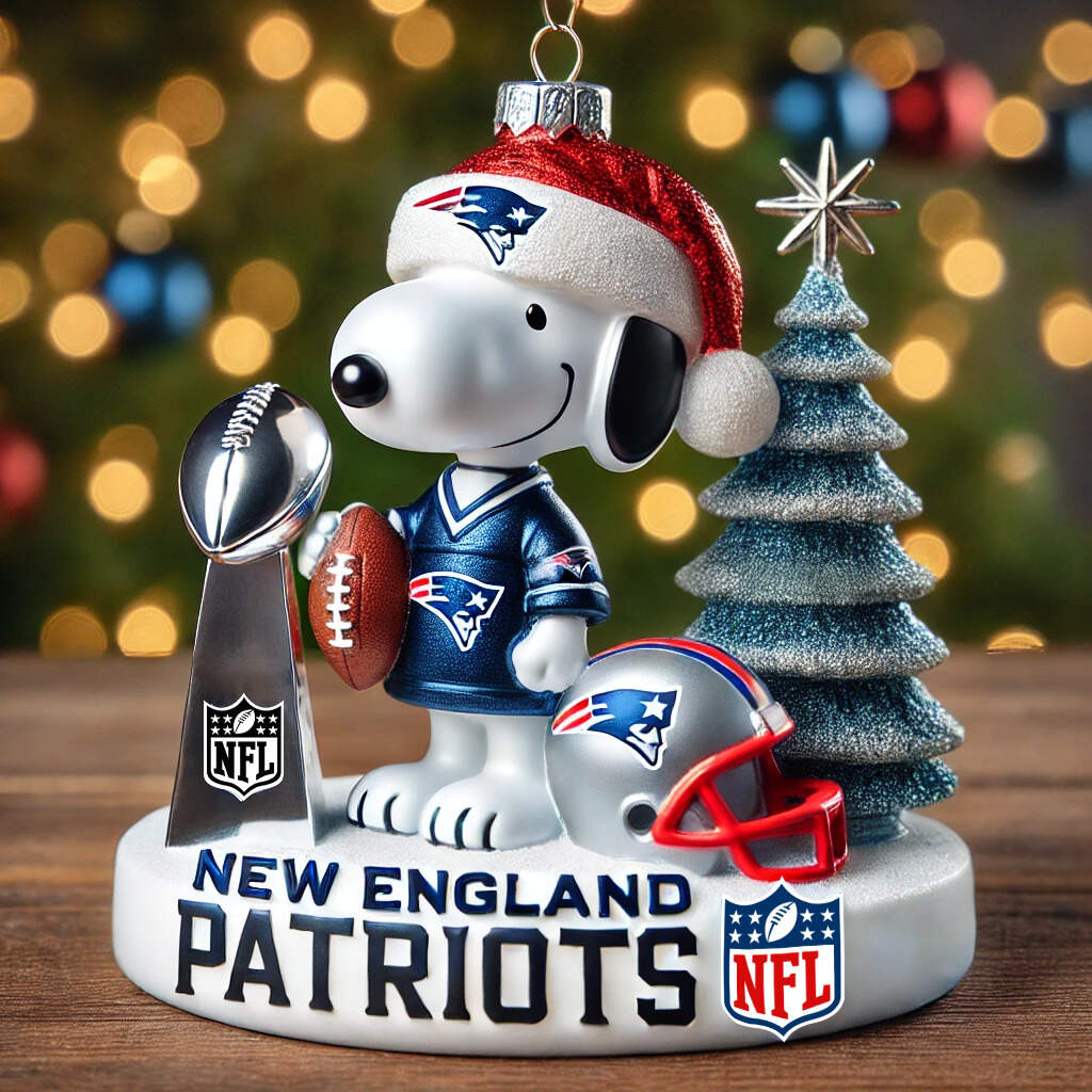 Football Team Christmas Ornaments