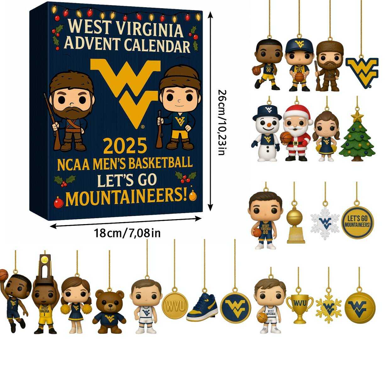 2025 Mountaineers Men’s Advent Calendar