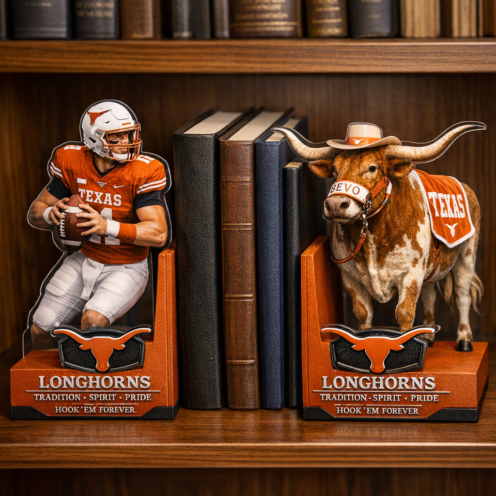 Longhorns 2026 Anniversary Bookends