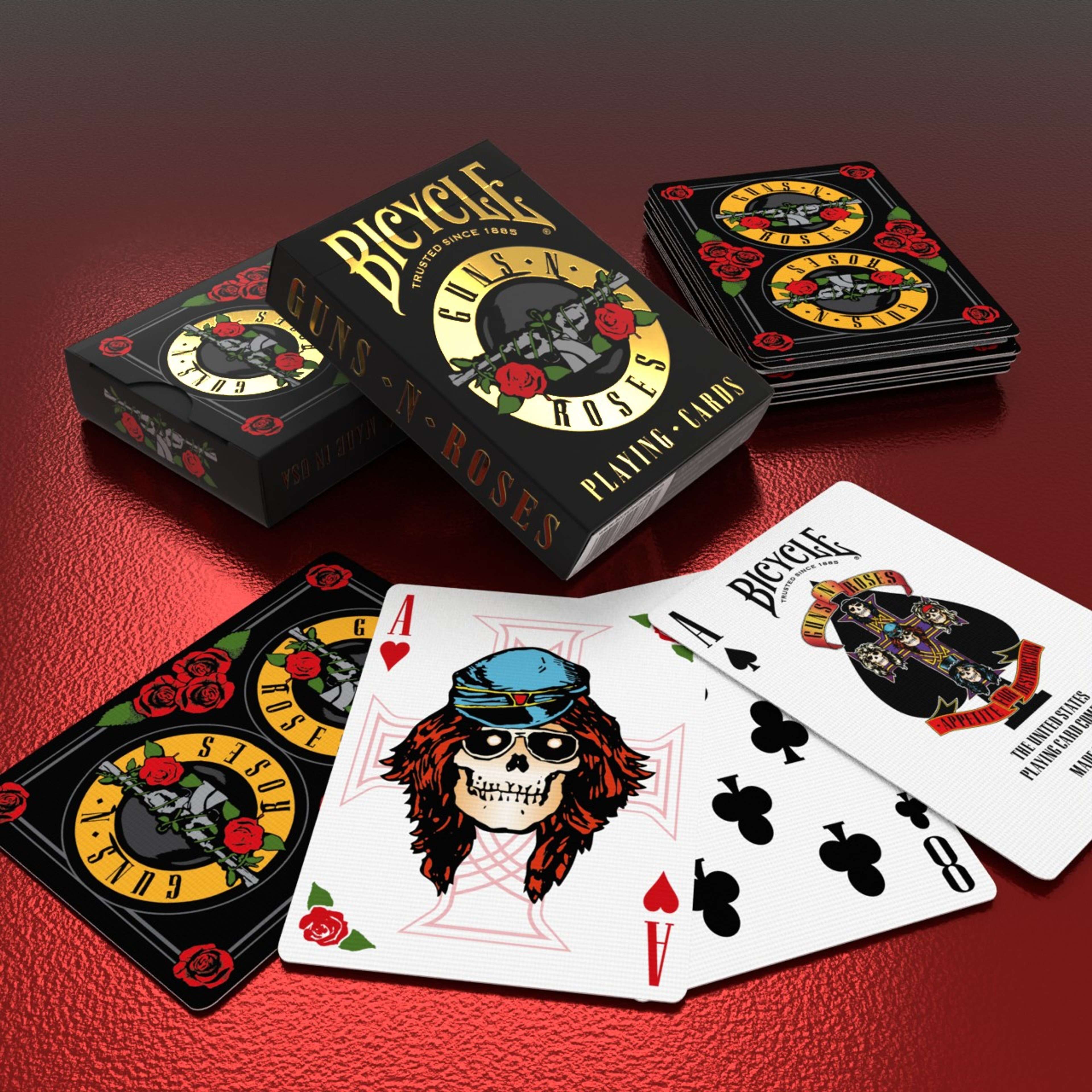 Guns N’ Roses Playing Cards