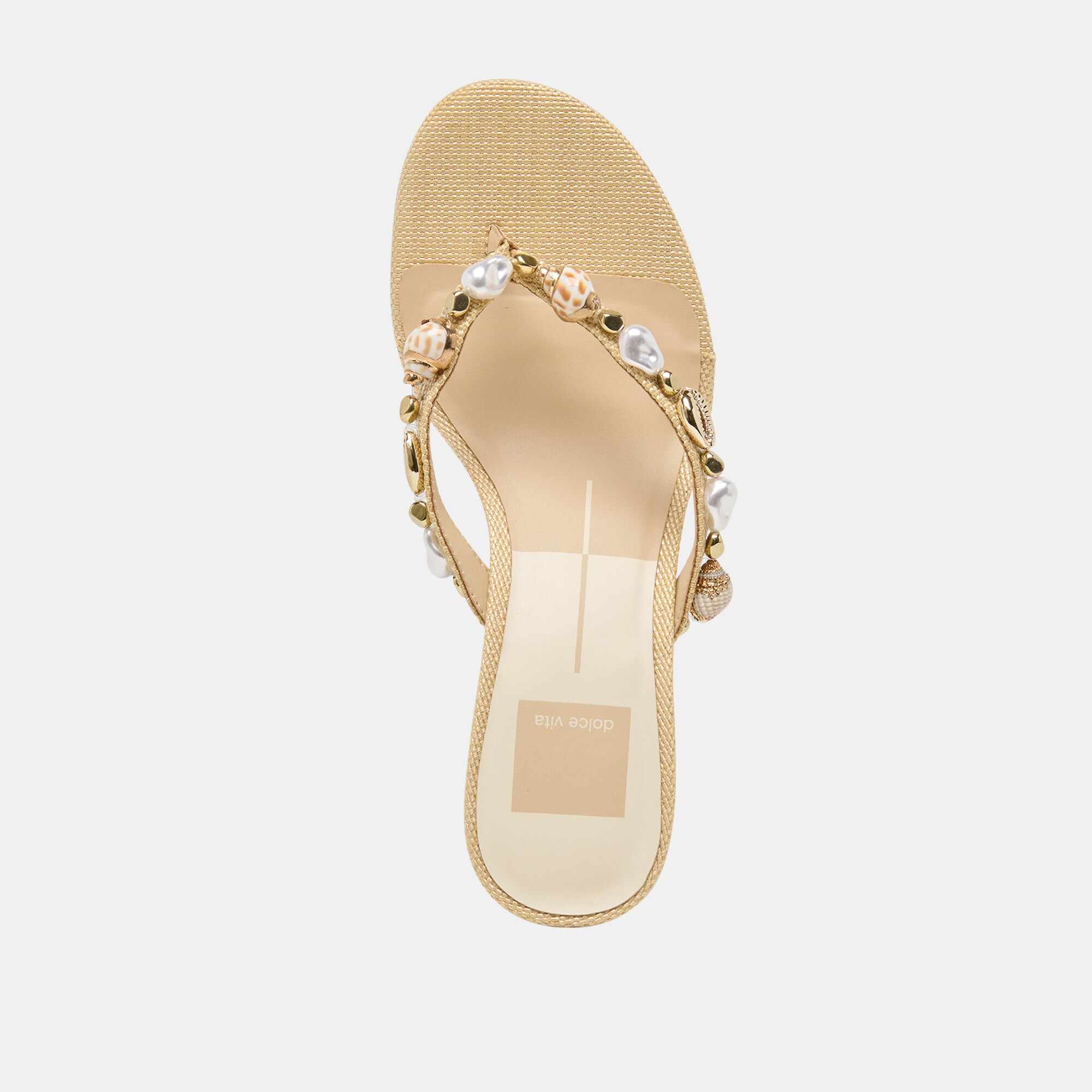DAKSIE HEELS LT NATURAL RAFFIA