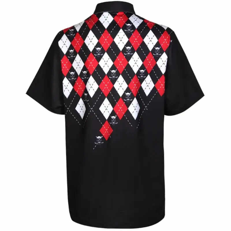 Monster Cool-Stretch Golf Shirt (Black)