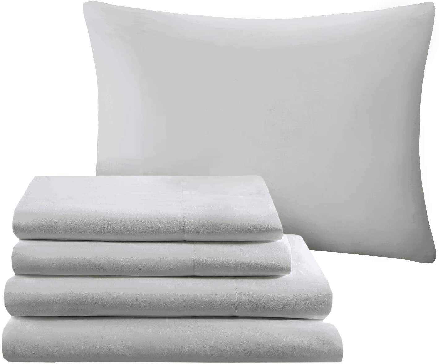 Master Bedroom 24 Piece Room-in-a-Bag Faux Silk Comforter Set Bedding Curtains Pillows