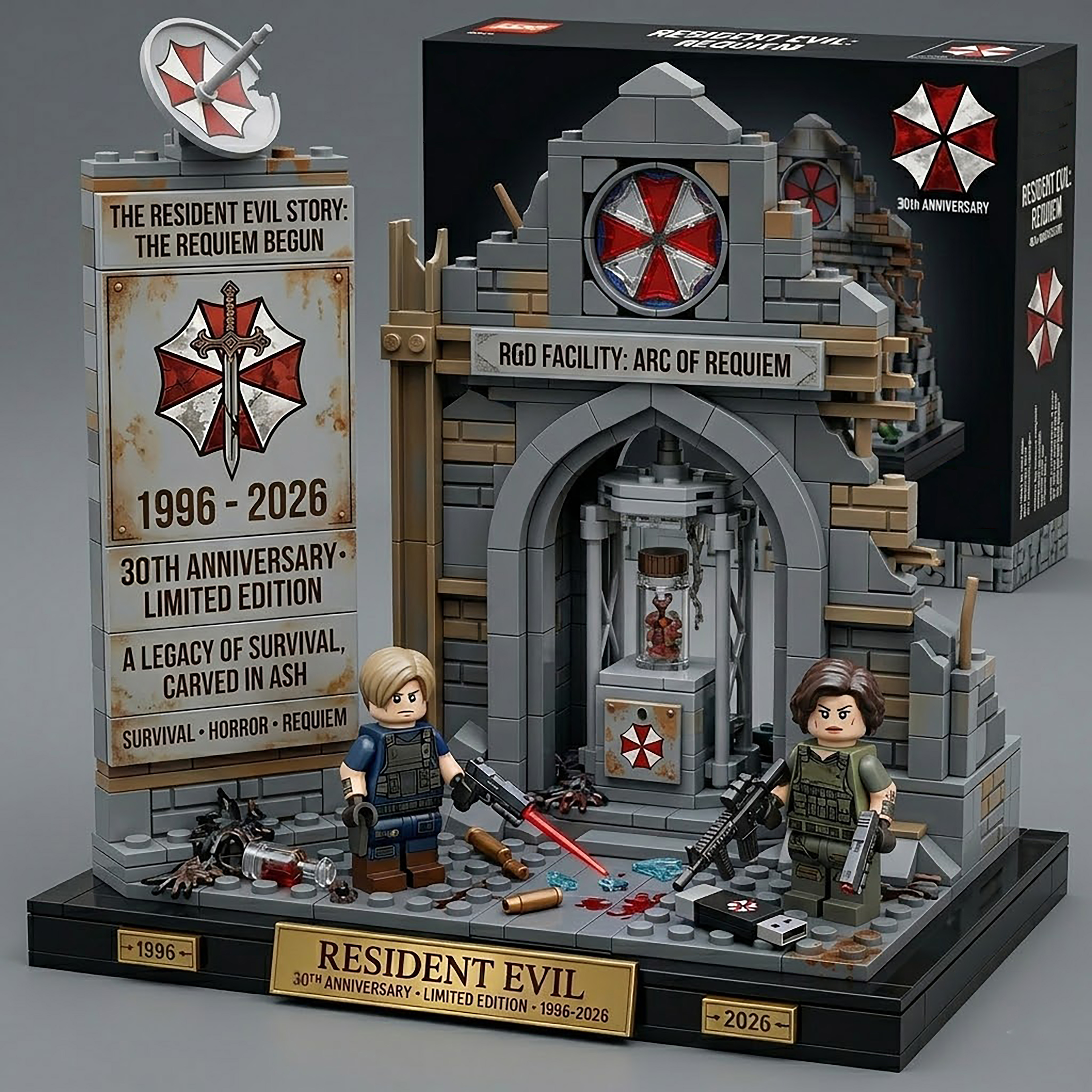 🧟 Resident Evil 30th Anniversary Limited Edition – Arc of Requiem Collectible Set