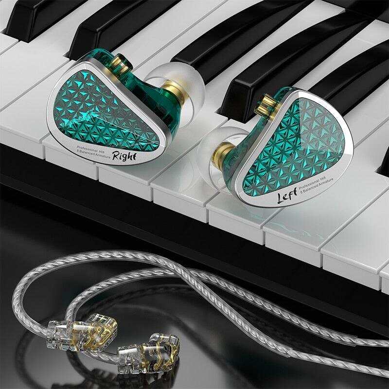 KZ AS16 PRO - 16 Drivers IEM Earphones