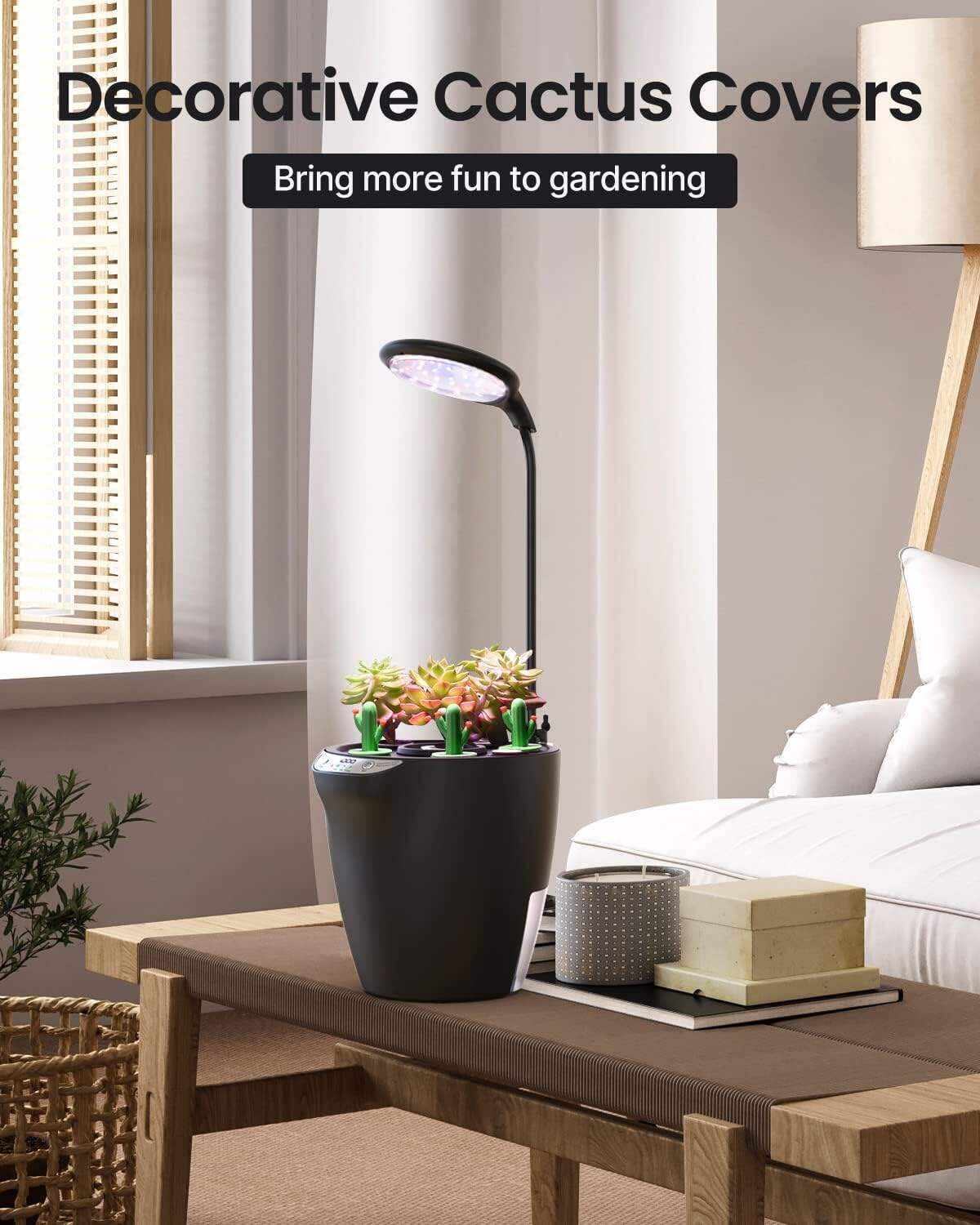 Hydroponics Growing System 12Pods, Indoor Garden with LED Grow Light