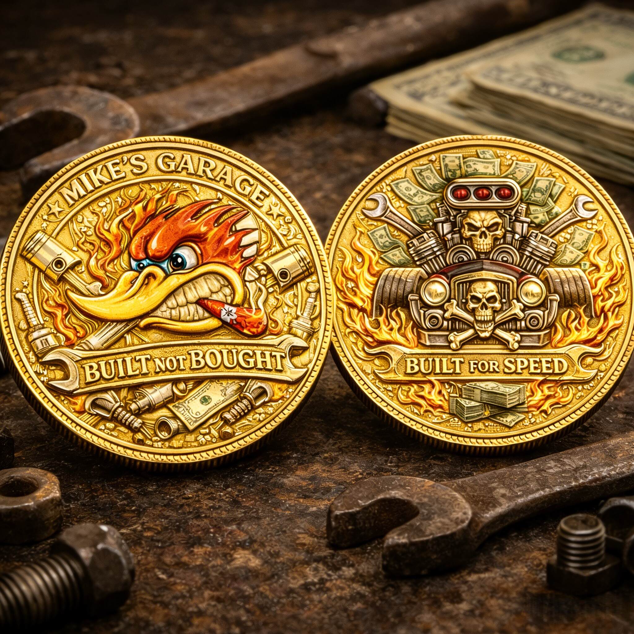 Mike’s Garage Rebellion Coin