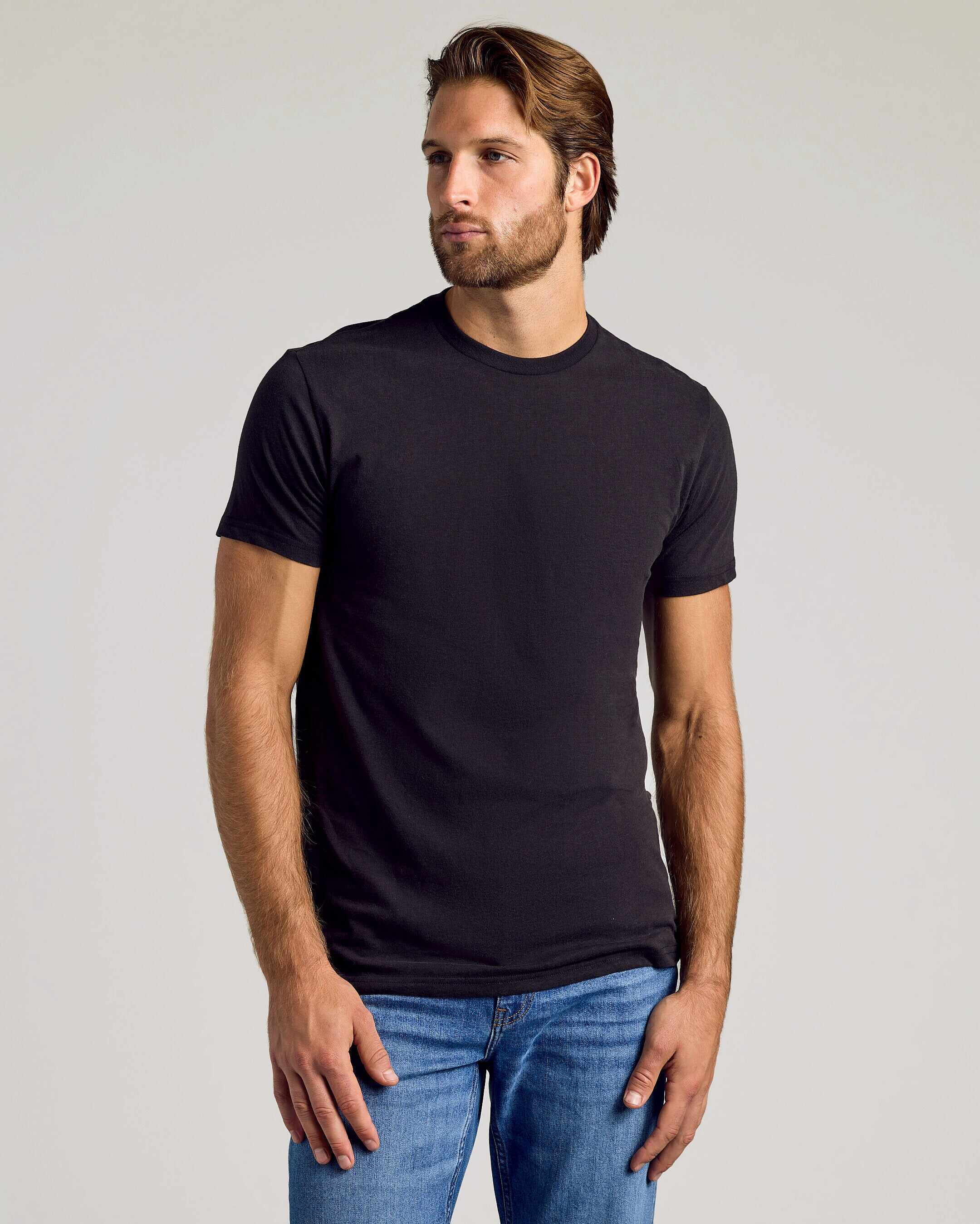 Black Classic Crew Neck 12-Pack