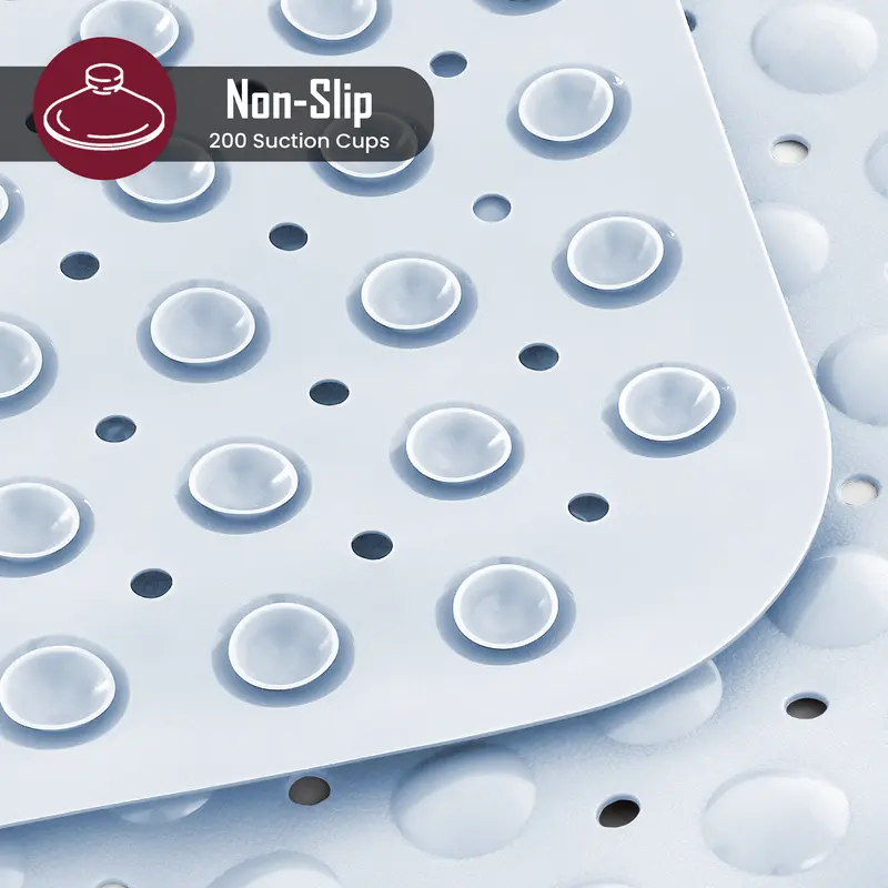 🎁Final 3 Hours: Only $19.99🎉Anti slip shower pad with suction cup and drainage hole
