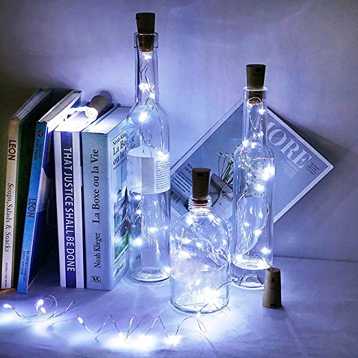 Led Wine Bottle Cork Fairy Lights