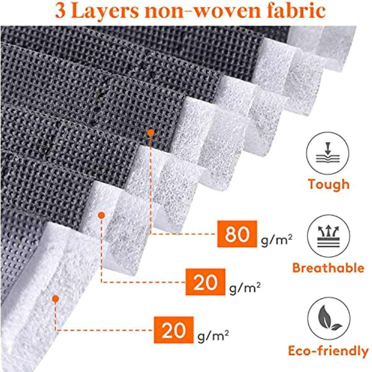 90L Large Storage Bags, 3 Pack Closet Organizers And Storage, Clothes Foldable Storage Bins With Reinforced Handles, Storage Containers For Clothing, Blanket, Comforters, Toys, Bedding, Grey