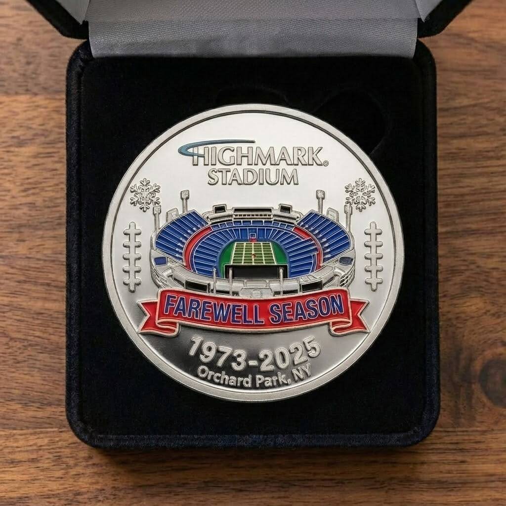 Highmark Stadium Farewell Season Commemorative Coin