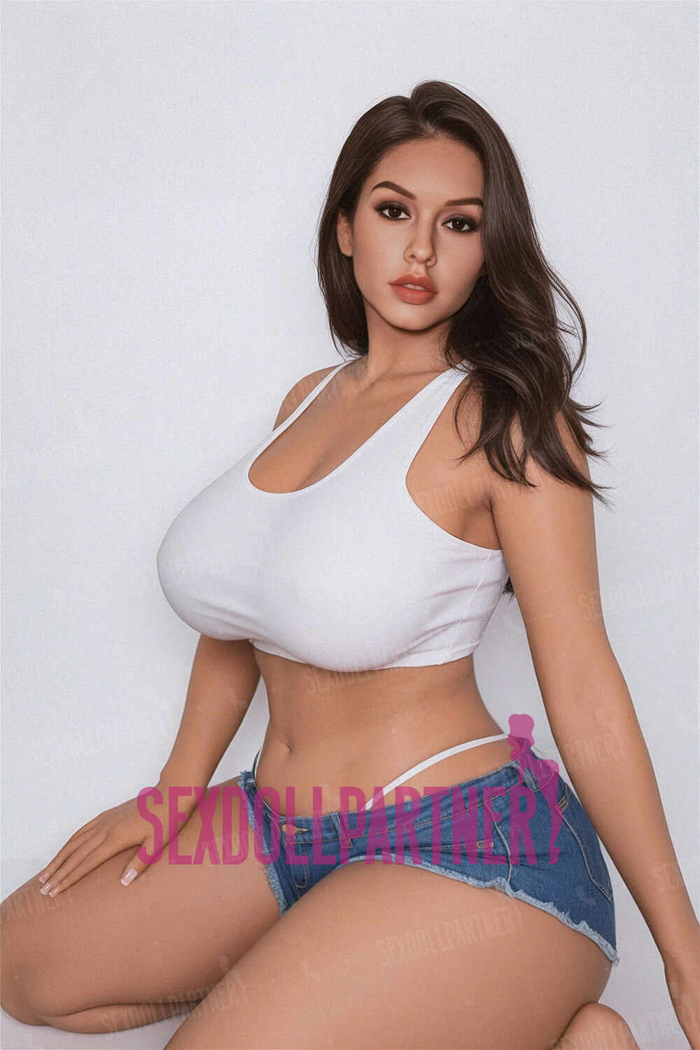 US Stock - Sunniva 5ft34/ 163cm #161 Head TPE Full Body BBW Chubby Sex Doll With Big Tits