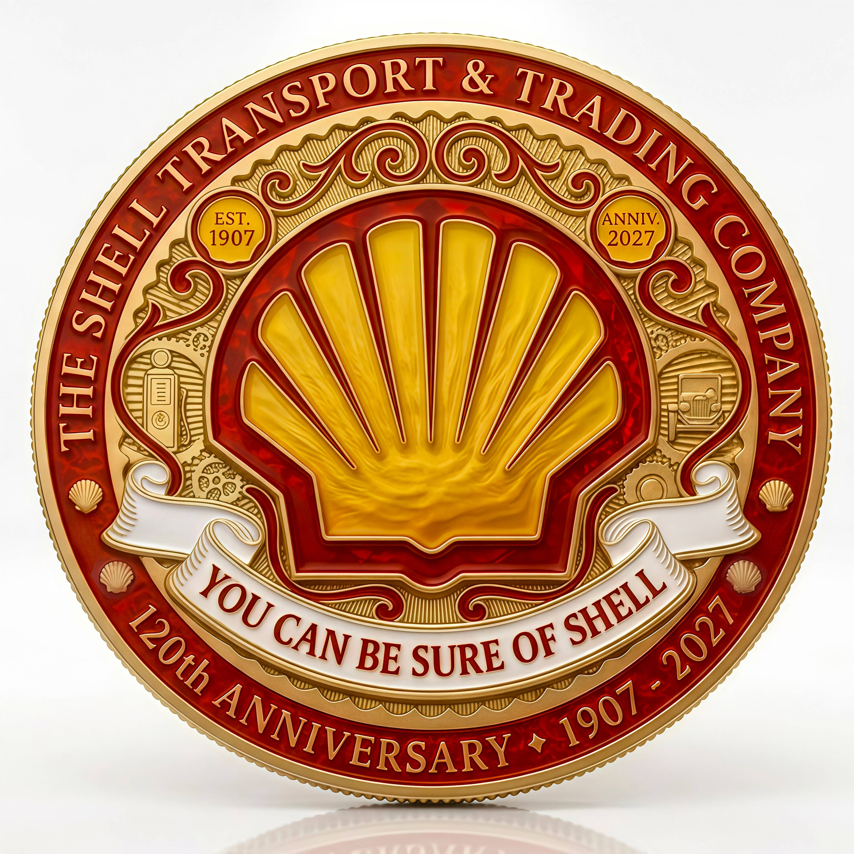🔥Shell 120th Anniversary: Own a Piece of Energy History!