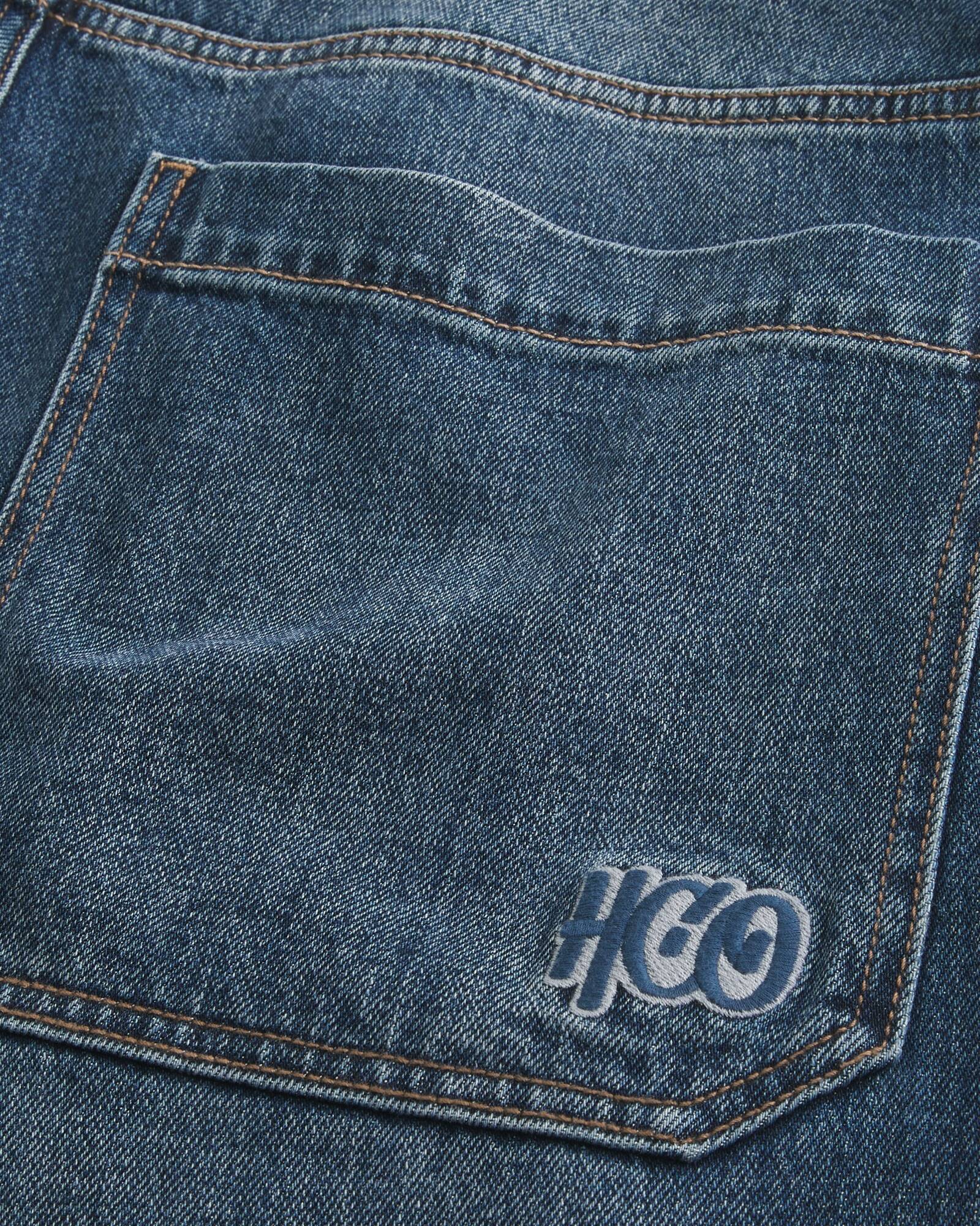 Medium Wash Super Baggy Jeans