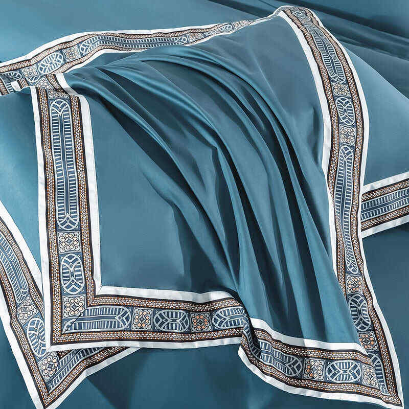 Fezaran Silky Soft Egyptian Cotton Duvet Cover Set
