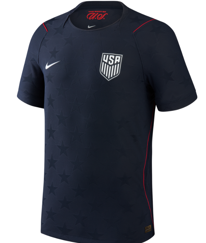 USMNT  2026 Away Match Authentic Jersey - Blue Nike