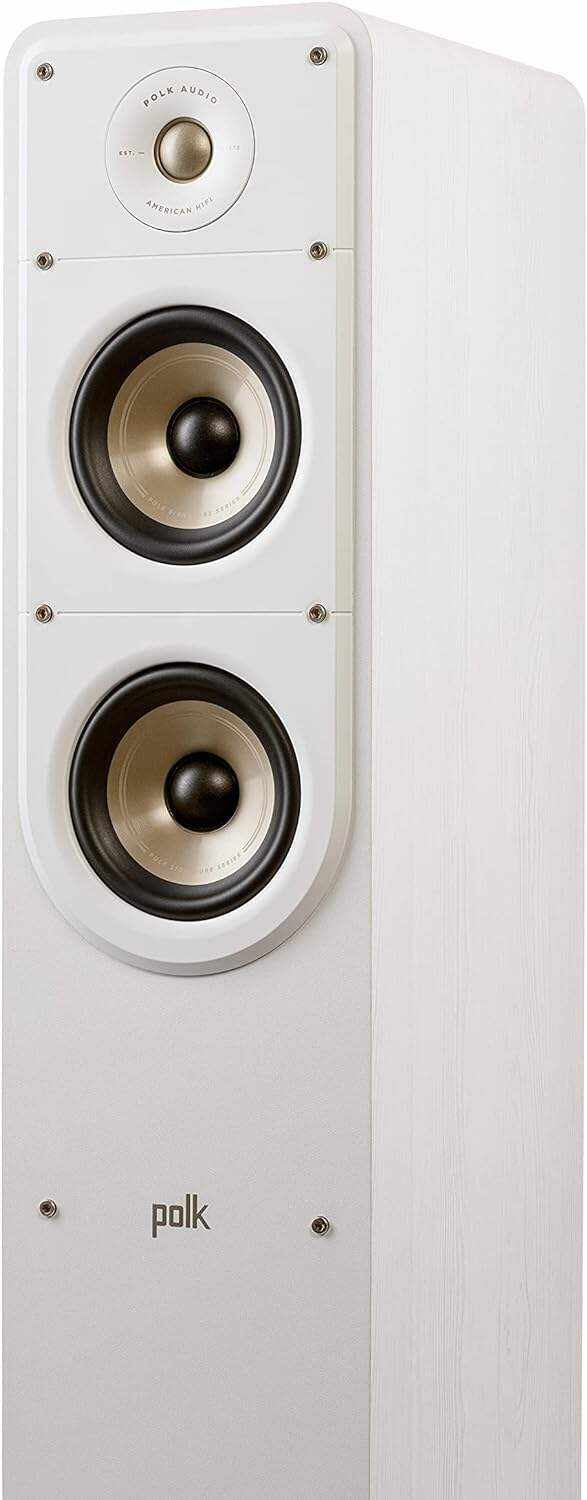 Polk Audio Signature Elite ES20 Bookshelf Speaker - Hi-Res Audio Certified,Dolby Atmos & DTS:X Compatible, 1