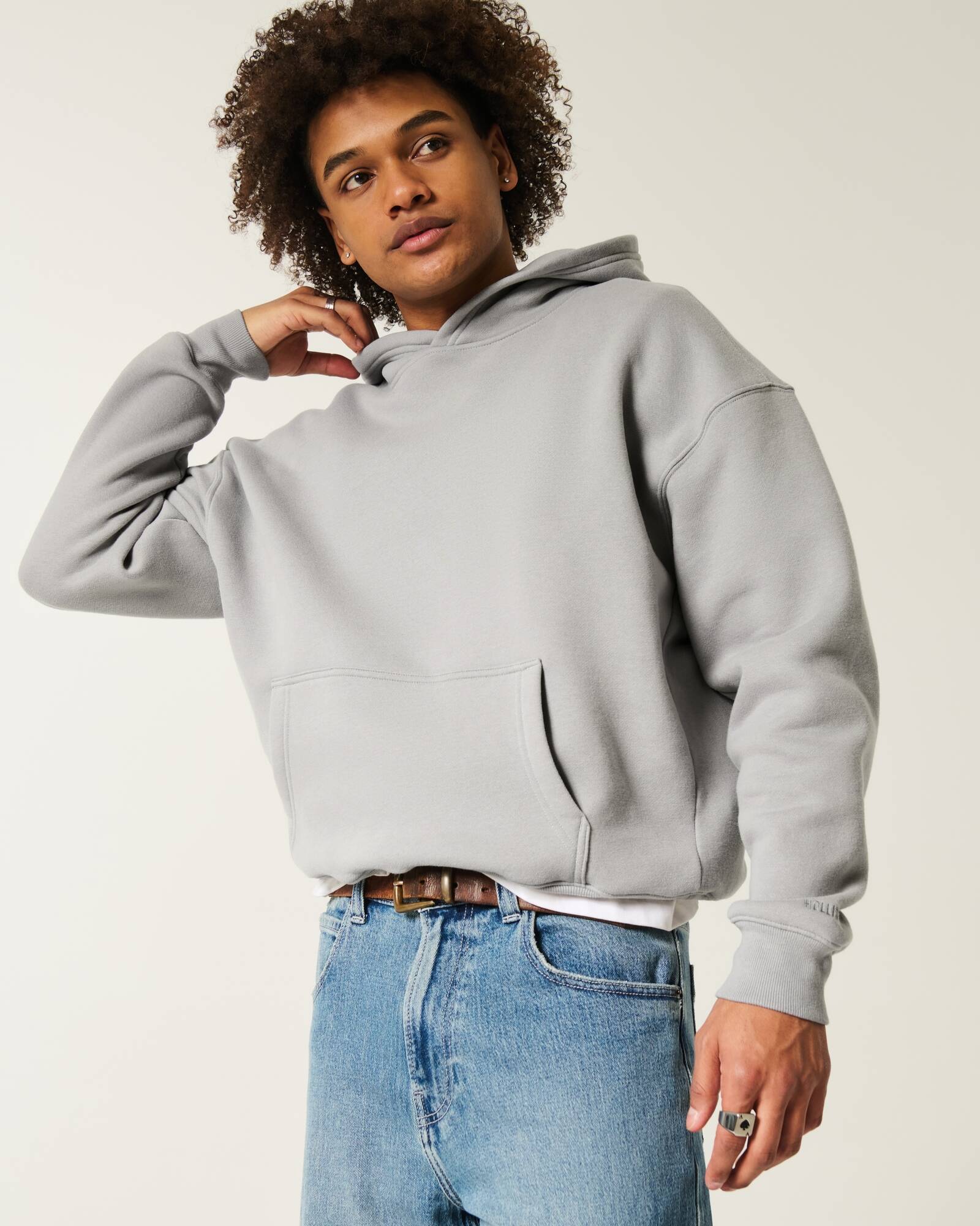 Boxy Camo Hoodie