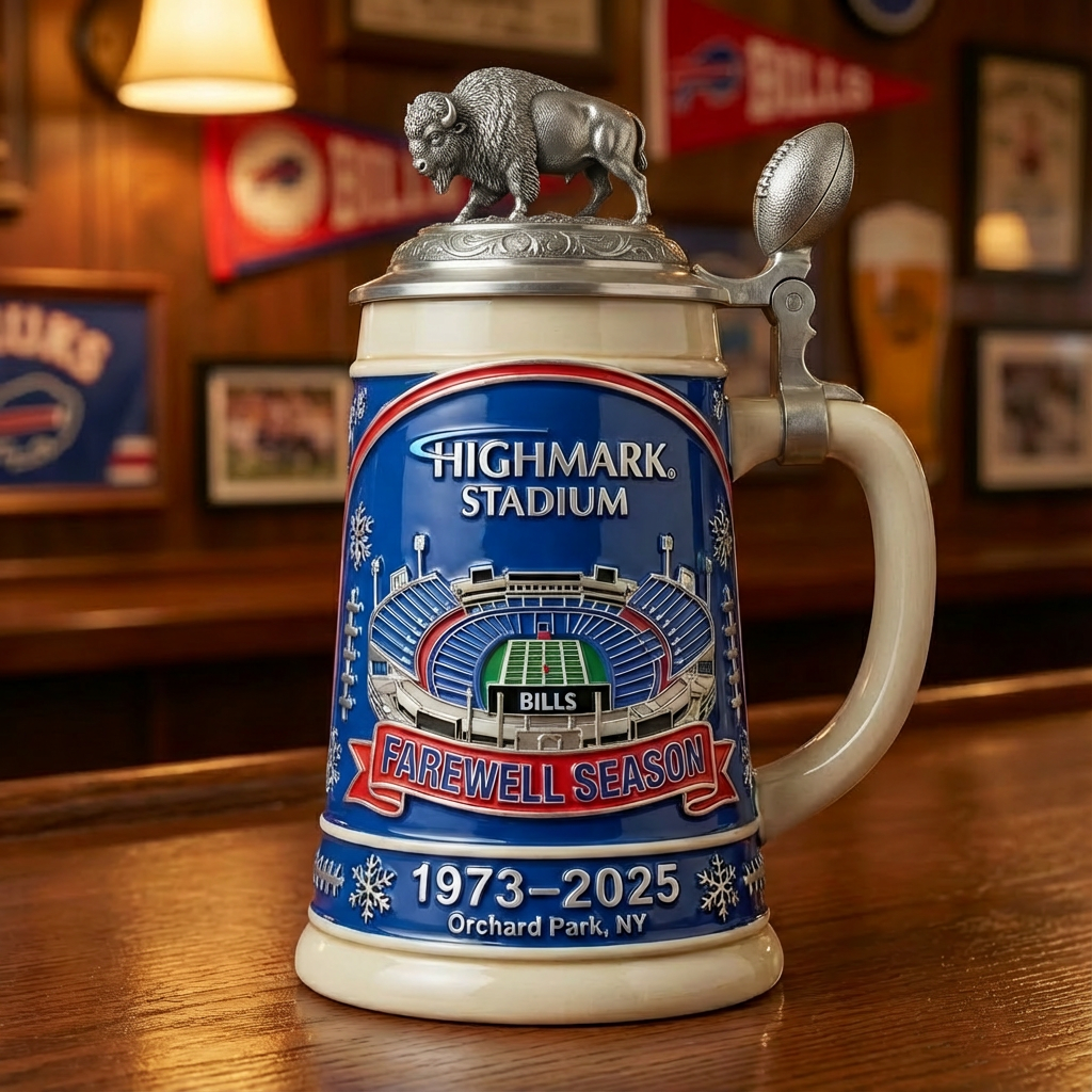 Highmark Stadium “Farewell Season” Collectible Beer Stein