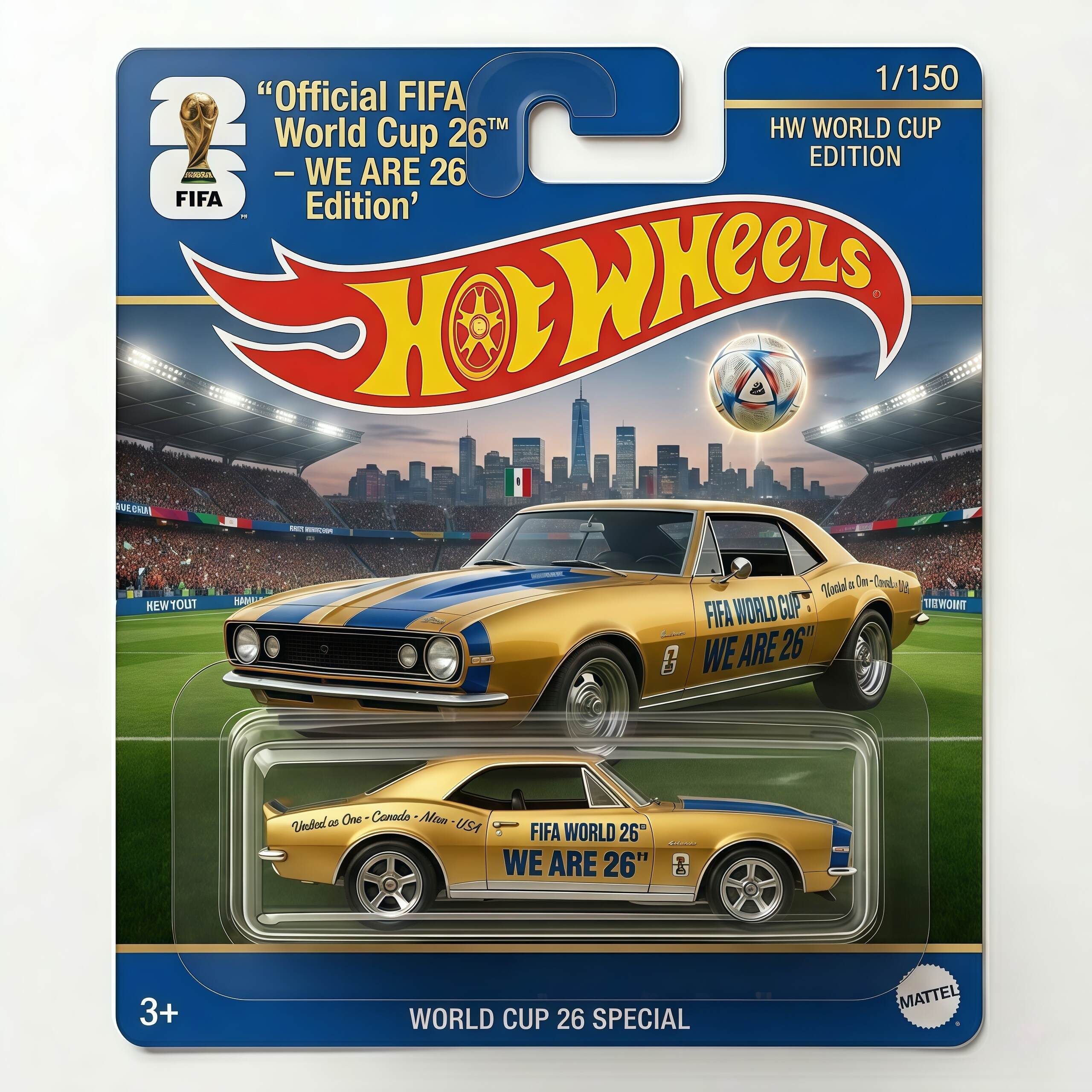 Hot Wheels FIFA World Cup 26 Limited Collector’s Edition