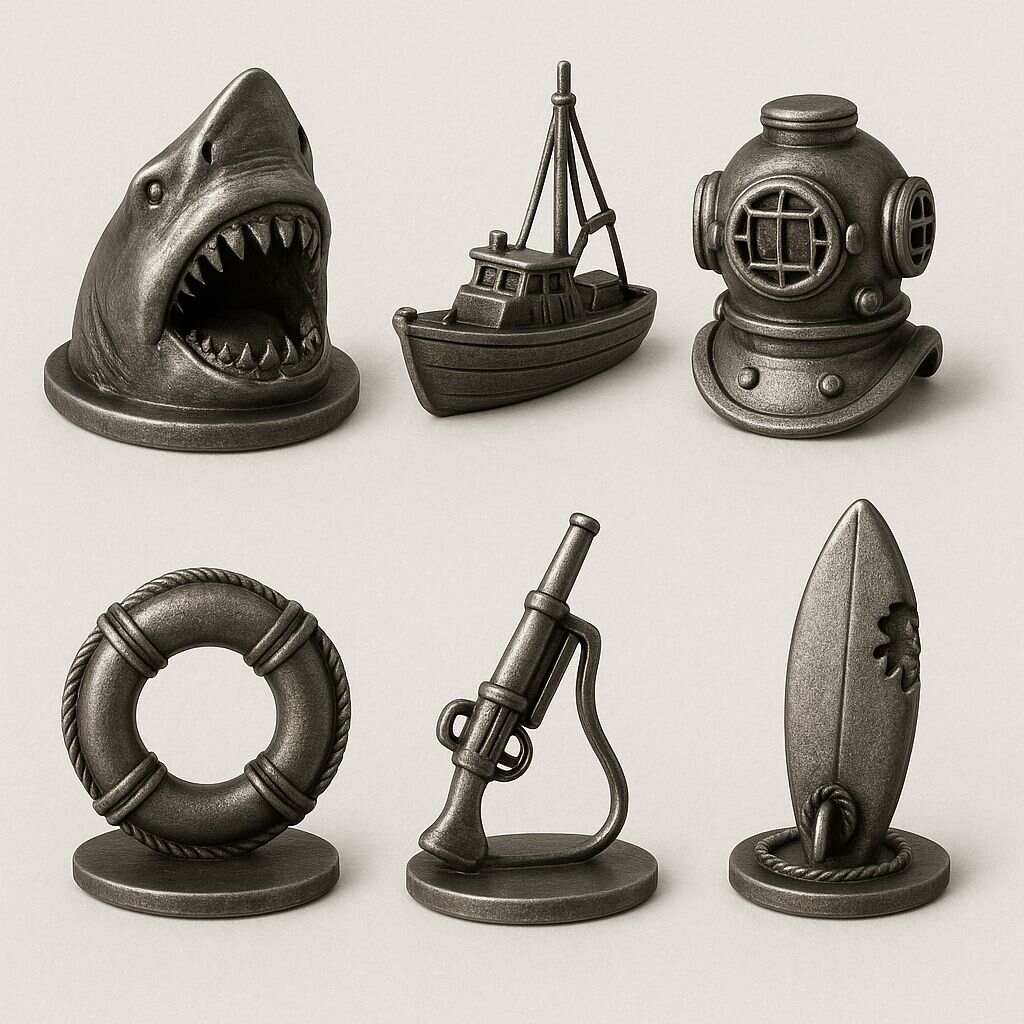 MONOPOLY: Jaws 50th Anniversary Edition