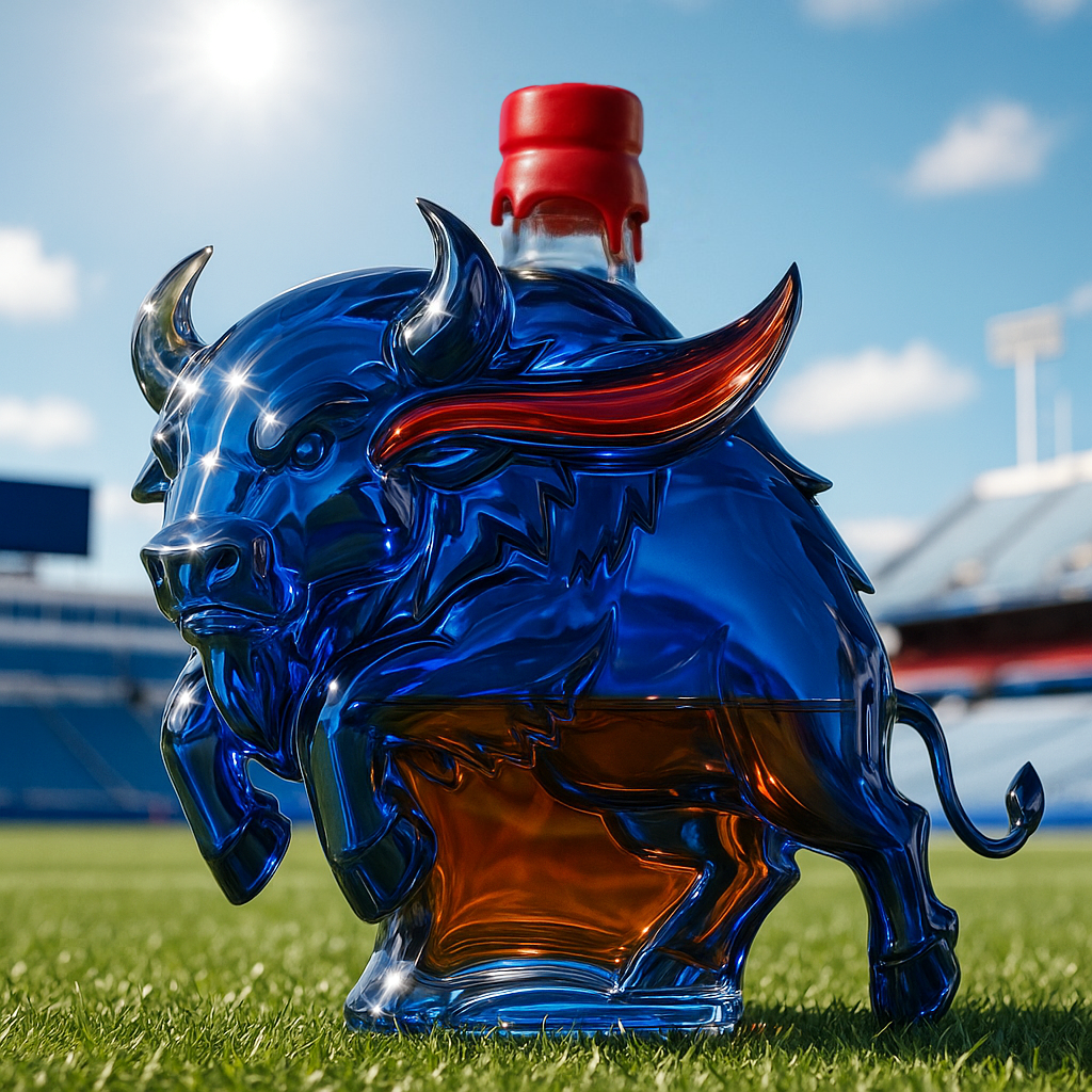 Buffalo Whiskey Bottle