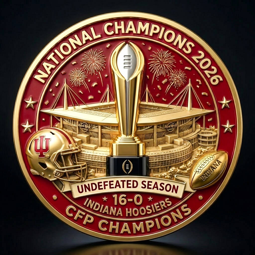 Indiana Hoosiers 2026 National Champions Commemorative Coin