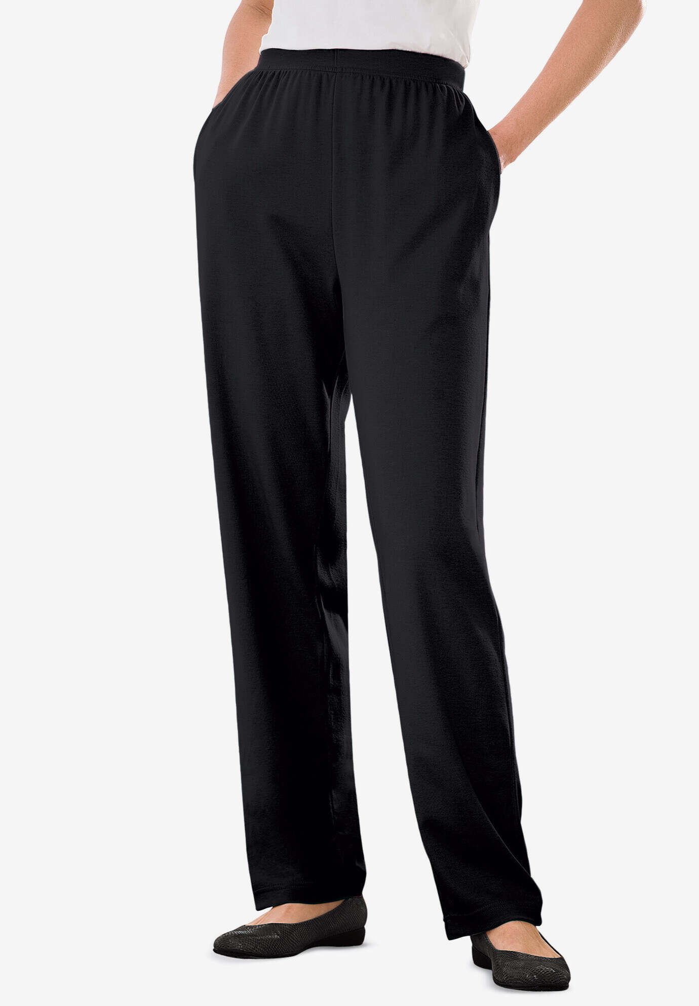 7-Day Knit Straight Leg Pant