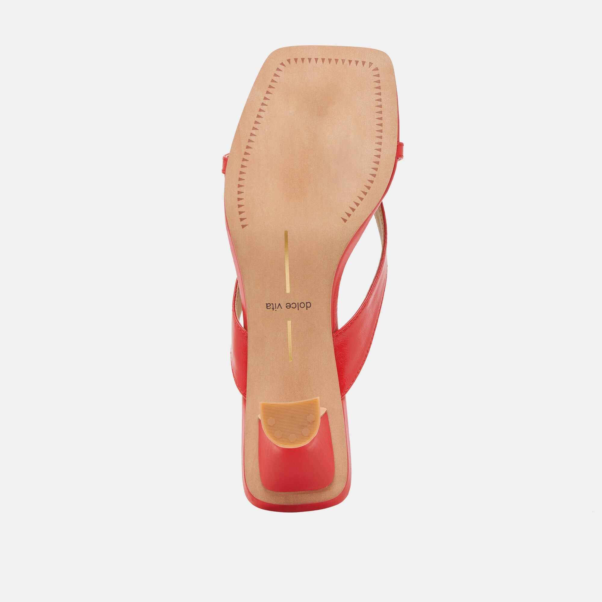 BREVEL WIDE HEELS CHILI LEATHER