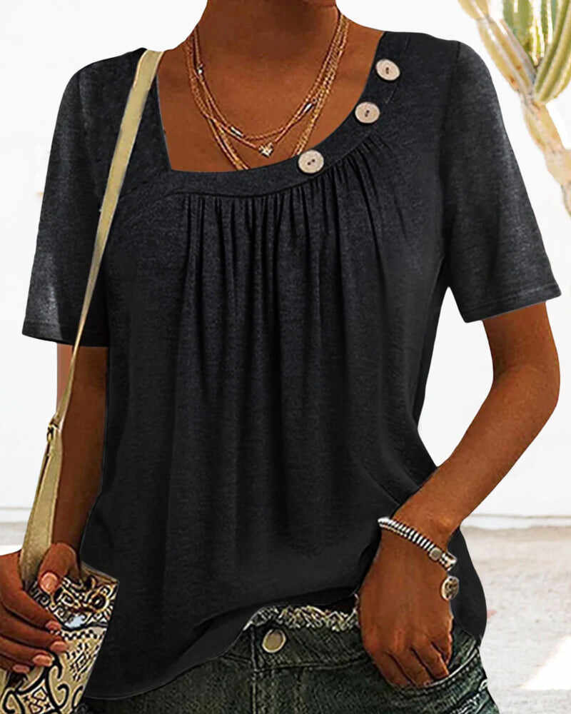 Comfortable short sleeve top