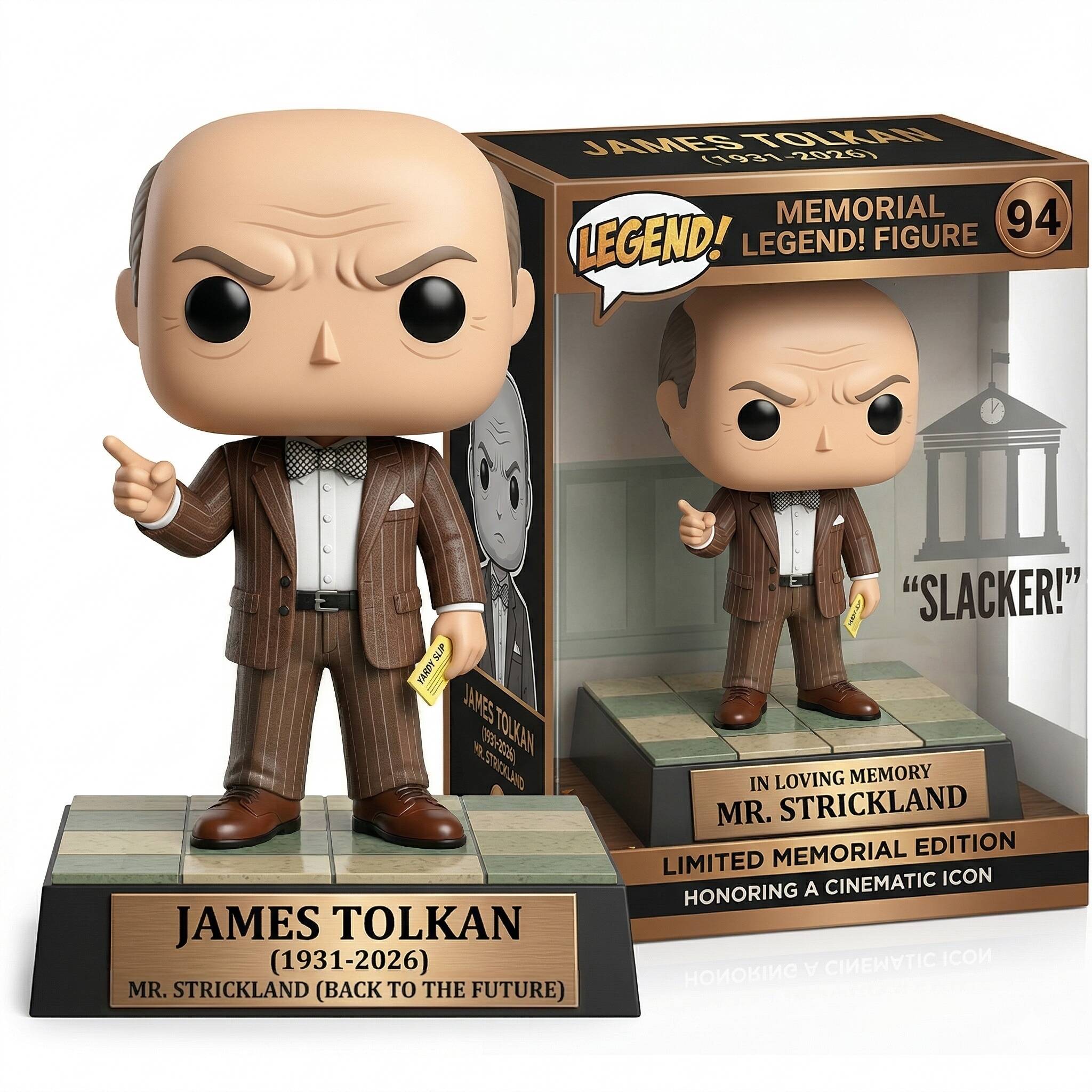 James Tolkan Legend Memorial Pop!