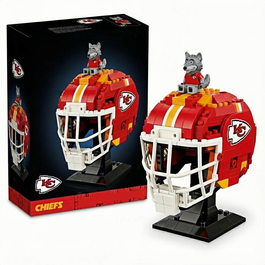 American Pro Football Brick Helmet Collector Brick Set