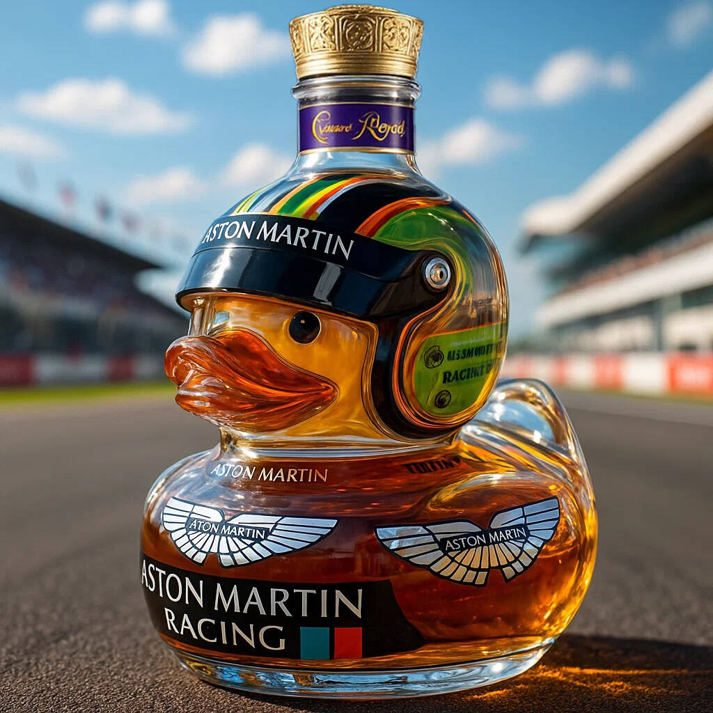 F1 Duck Whisky Bottle