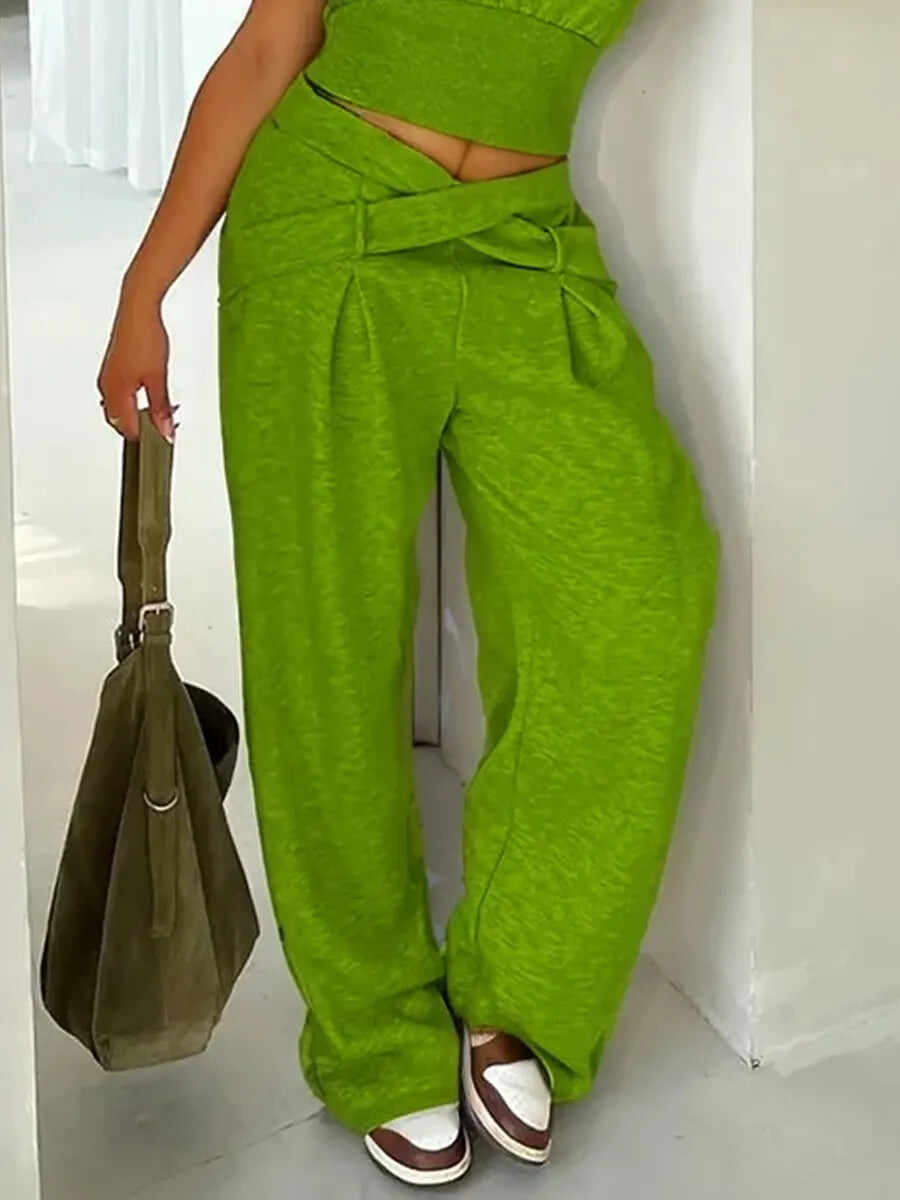 🔥Summer Arrivals🌟Women's Fashion Casual Solid Color Cotton Pants