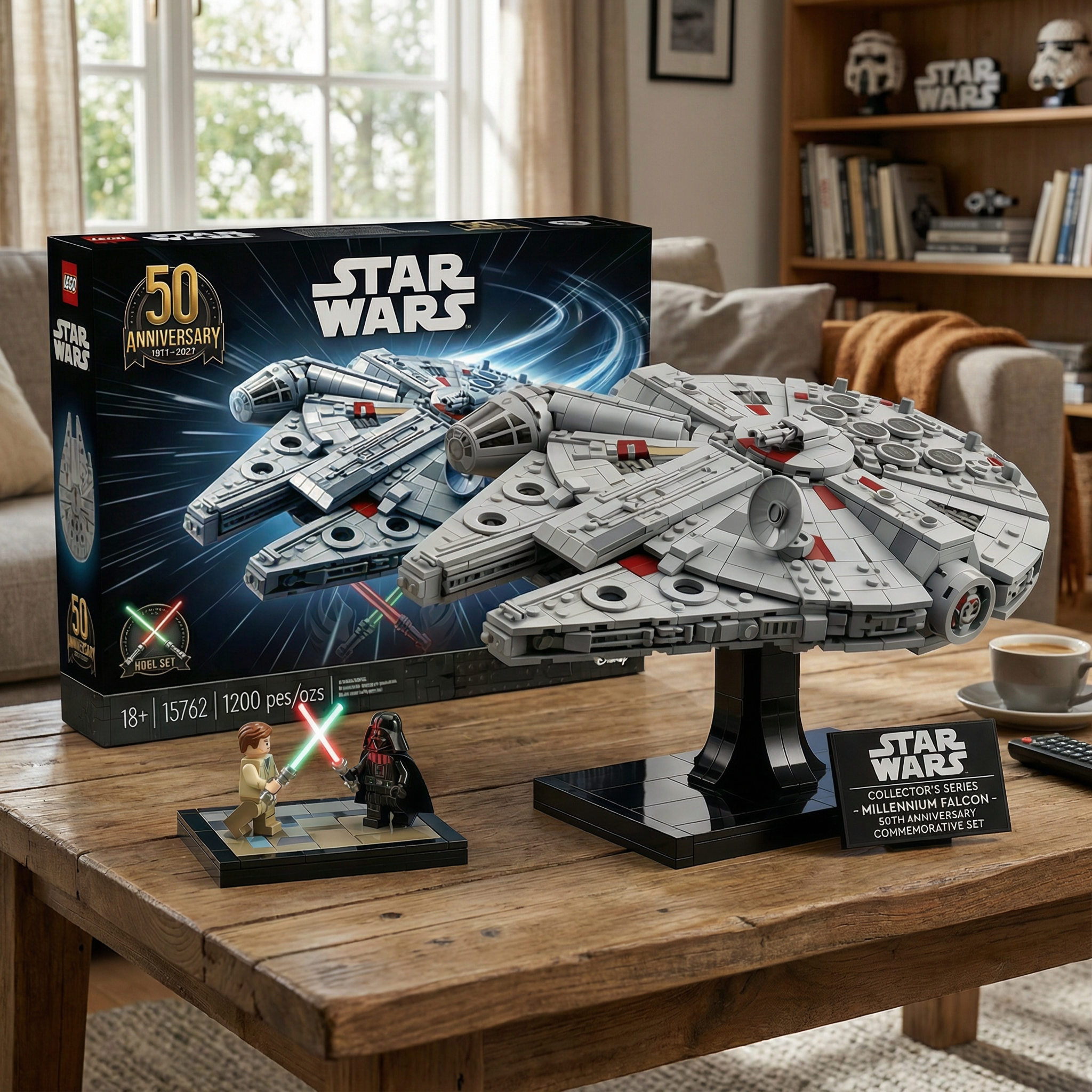 Star Wars Millennium Falcon 50th Anniversary Brick Set