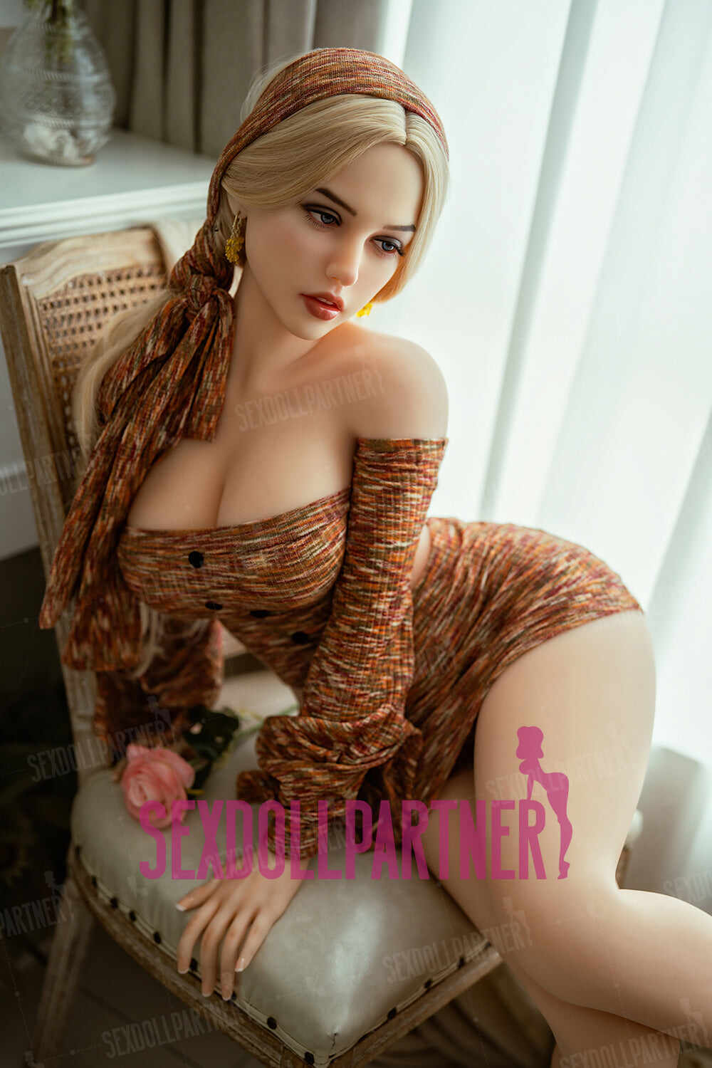 Brea 4.99ft/ 152cm #319 Head TPE Medium breasts Real-Size Blonde Lady Custom Sex Doll