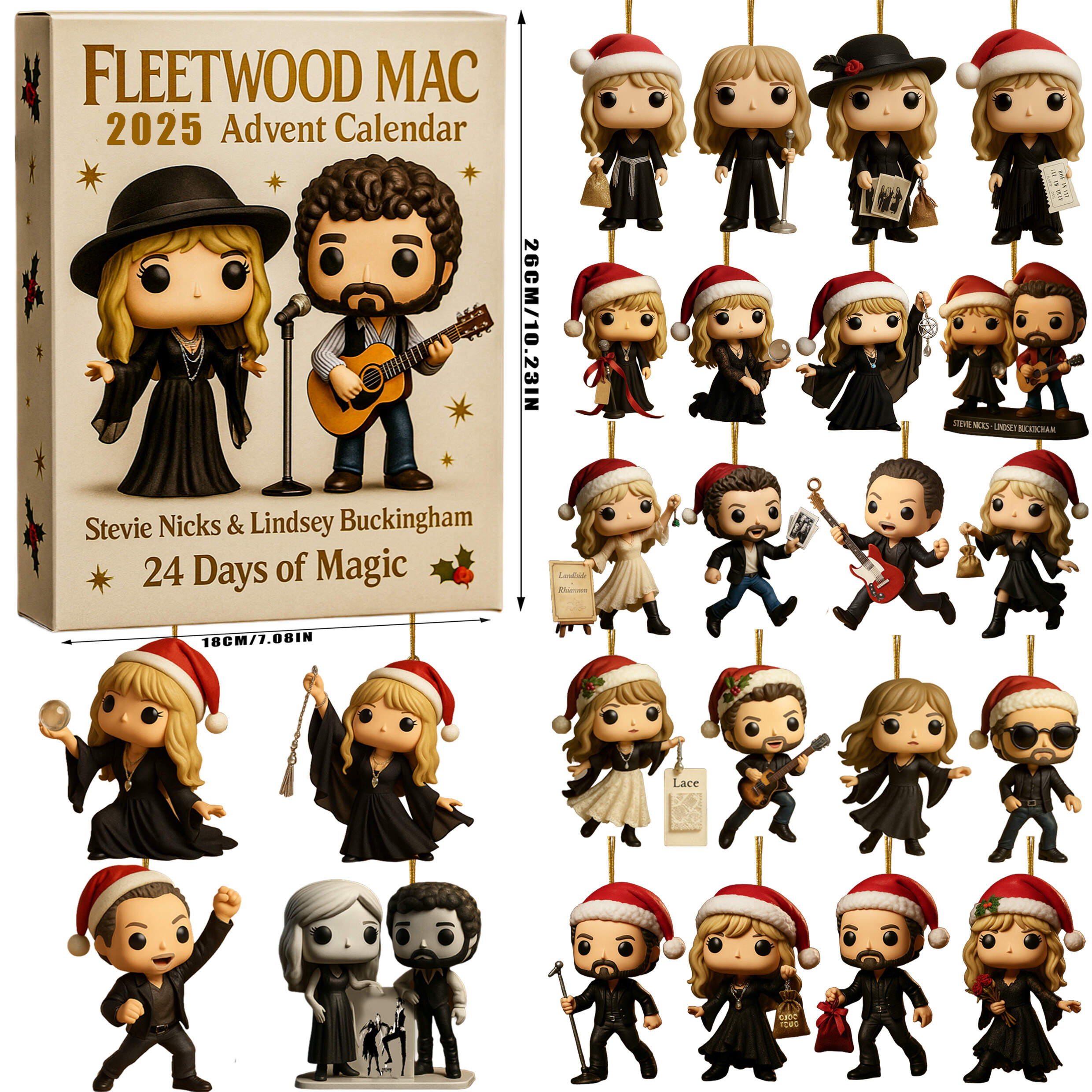 🎶✨ Fleetwood Mac 2025 Advent Calendar — 24 Days of Magic
