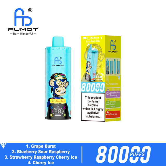 Fumot 4in1 80K -Disposable Vape