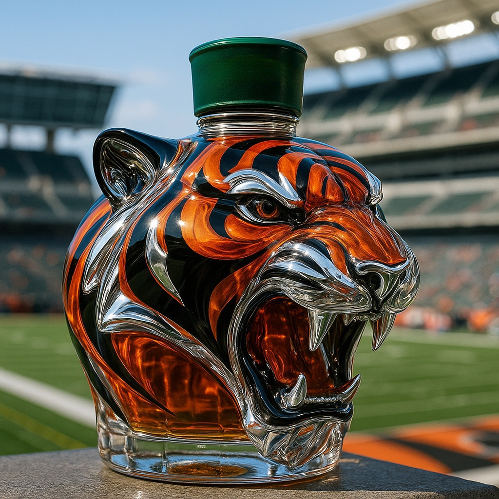 Cincinnati Bengals Limited Edition Whisky Bottle