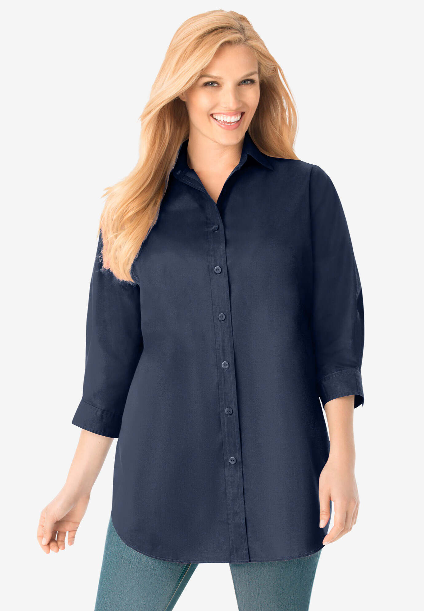 Perfect Three Quarter Sleeve Shirt