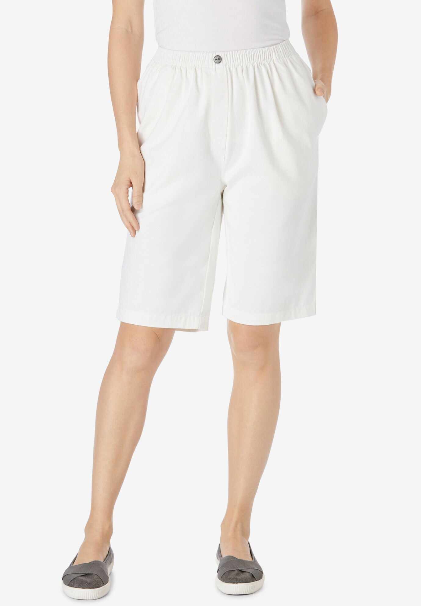 7-Day Elastic-Waist Cotton Short