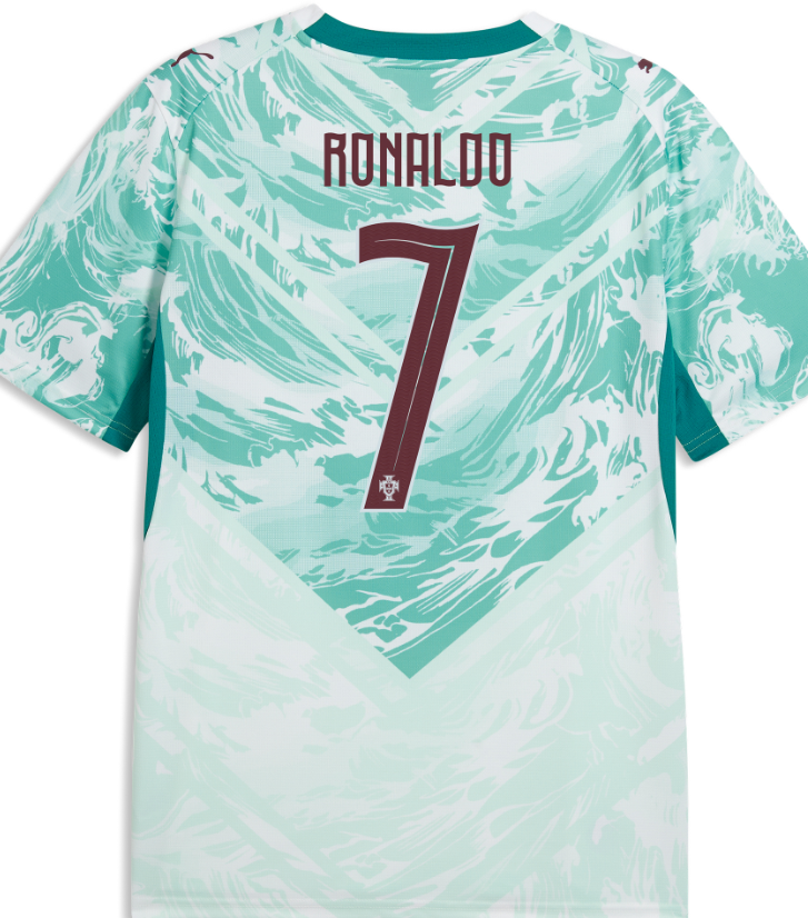 Cristiano Ronaldo Portugal National Team Puma 2026 Away Replica Jersey - White